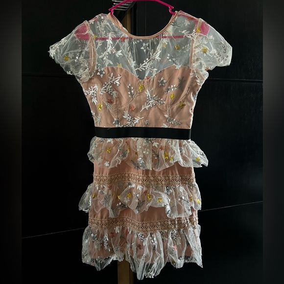 Sequin mesh dress - Picture 1 of 5